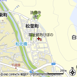 静岡県島田市松葉町周辺の地図