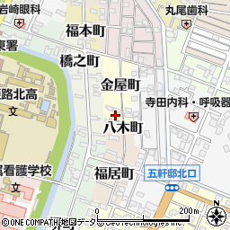 兵庫県姫路市八木町12周辺の地図