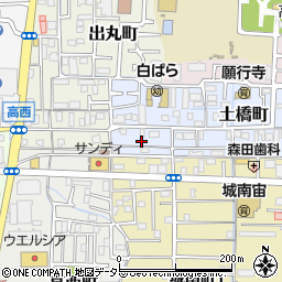 大阪府高槻市土橋町6周辺の地図