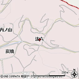 愛知県西尾市吉良町駮馬法六周辺の地図