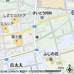 静岡県藤枝市高柳1281-1周辺の地図