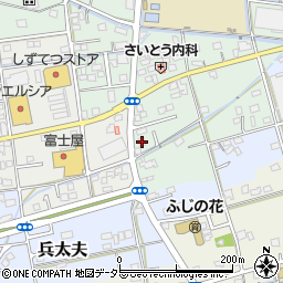 静岡県藤枝市高柳1281-1周辺の地図