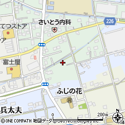 静岡県藤枝市高柳1210周辺の地図