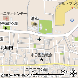京都府城陽市富野北垣内32周辺の地図