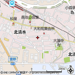 京都府城陽市長池北清水68周辺の地図