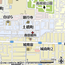 大阪府高槻市土橋町4-5周辺の地図