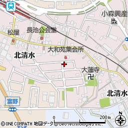 京都府城陽市長池北清水64-40周辺の地図