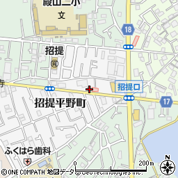 枚方招提郵便局周辺の地図