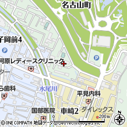 兵庫県姫路市名古山町2-4周辺の地図