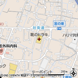 ヒラキ姫路店周辺の地図