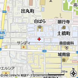 大阪府高槻市土橋町6-6周辺の地図