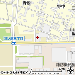 愛知県豊川市市田町東中野88周辺の地図