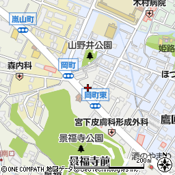 姫路警察署岡町交番周辺の地図