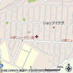 兵庫県小野市天神町80-1304周辺の地図