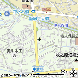 ＨｏｎｄａＣａｒｓ島田西中溝店周辺の地図