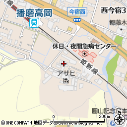 兵庫県医療信用組合姫路支店周辺の地図