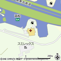 新東名道ＮＥＯＰＡＳＡ浜松下り線エリア・コンシェルジュ周辺の地図