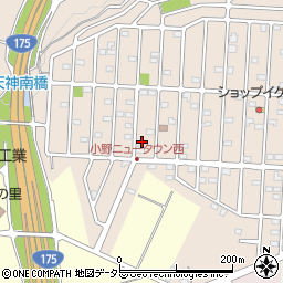 兵庫県小野市天神町80-622周辺の地図