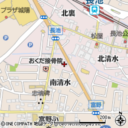 コメダ珈琲店 城陽長池店周辺の地図
