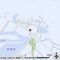 兵庫県加古川市志方町行常540周辺の地図