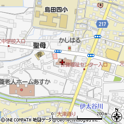 島田市役所健康福祉部　健康づくり課・医療総務係周辺の地図