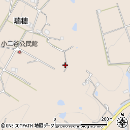 兵庫県三木市細川町瑞穂周辺の地図
