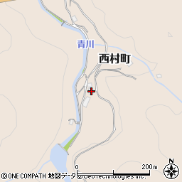 島根県浜田市西村町257周辺の地図