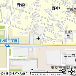 愛知県豊川市市田町東中野89周辺の地図