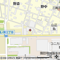 愛知県豊川市市田町東中野89周辺の地図