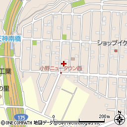兵庫県小野市天神町80-1244周辺の地図
