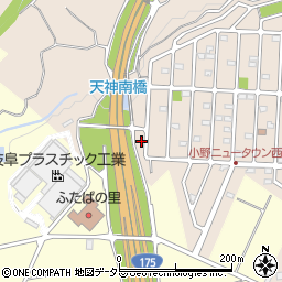 兵庫県小野市天神町80-1518周辺の地図
