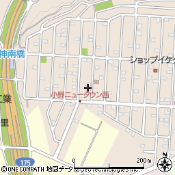 兵庫県小野市天神町80-621周辺の地図