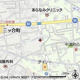 静岡県島田市三ッ合町1350-6周辺の地図
