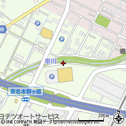 愛知県豊川市本野ケ原4丁目周辺の地図