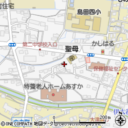 静岡県島田市中河町周辺の地図