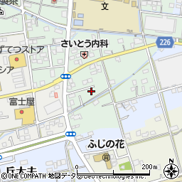 静岡県藤枝市高柳1270周辺の地図