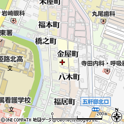 兵庫県姫路市八木町16周辺の地図