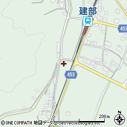 岡山県岡山市北区建部町中田894周辺の地図