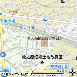 有限会社岡村建築周辺の地図