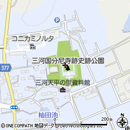 愛知県豊川市八幡町忍地周辺の地図
