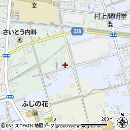 静岡県藤枝市高柳1235周辺の地図