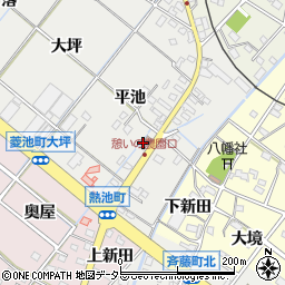 神谷石材店周辺の地図