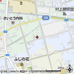 静岡県藤枝市高柳1231-5周辺の地図