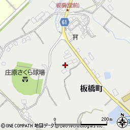 広島県庄原市板橋町604周辺の地図