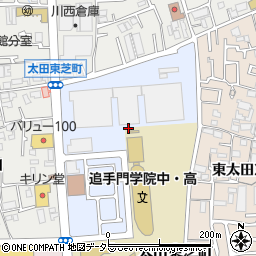 大阪府茨木市太田東芝町周辺の地図