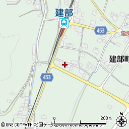 岡山県岡山市北区建部町中田856周辺の地図