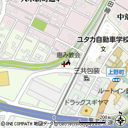 愛知県豊川市本野ケ原4丁目116周辺の地図