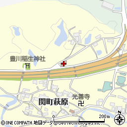 関南部地区コミュニティセンター周辺の地図