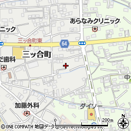 静岡県島田市三ッ合町1340-1周辺の地図