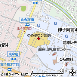 喜久屋書店姫路店周辺の地図